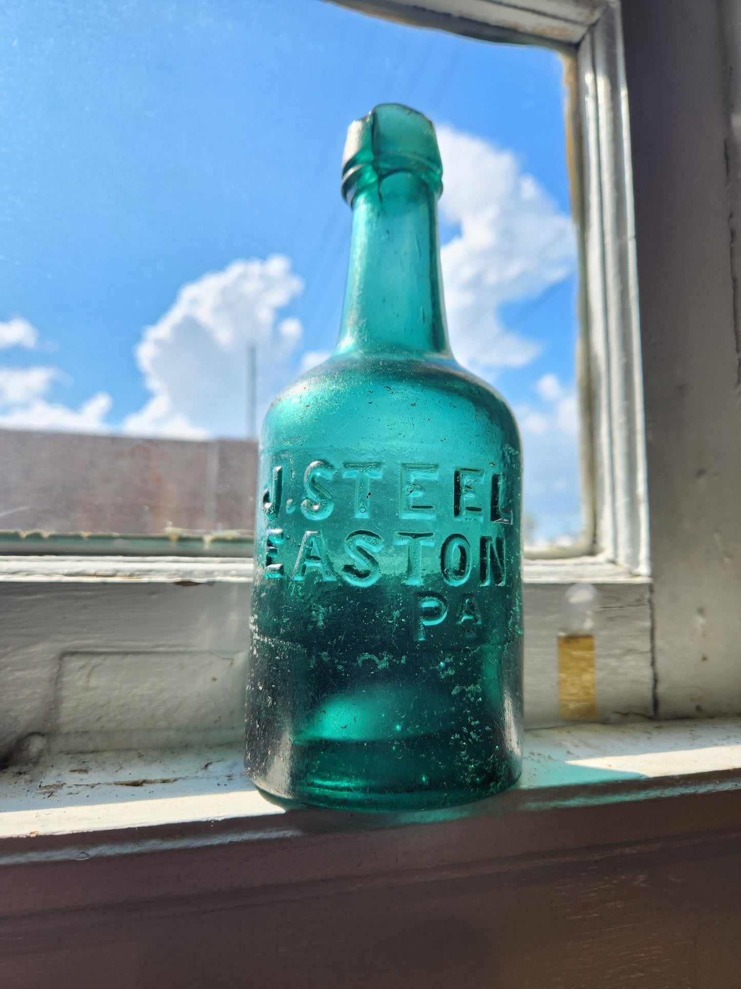 Antique J. Steel Mineral Water Bottle
