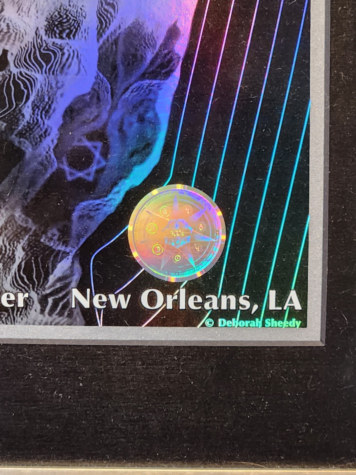 Limited Edition Holographic Tool Poster
