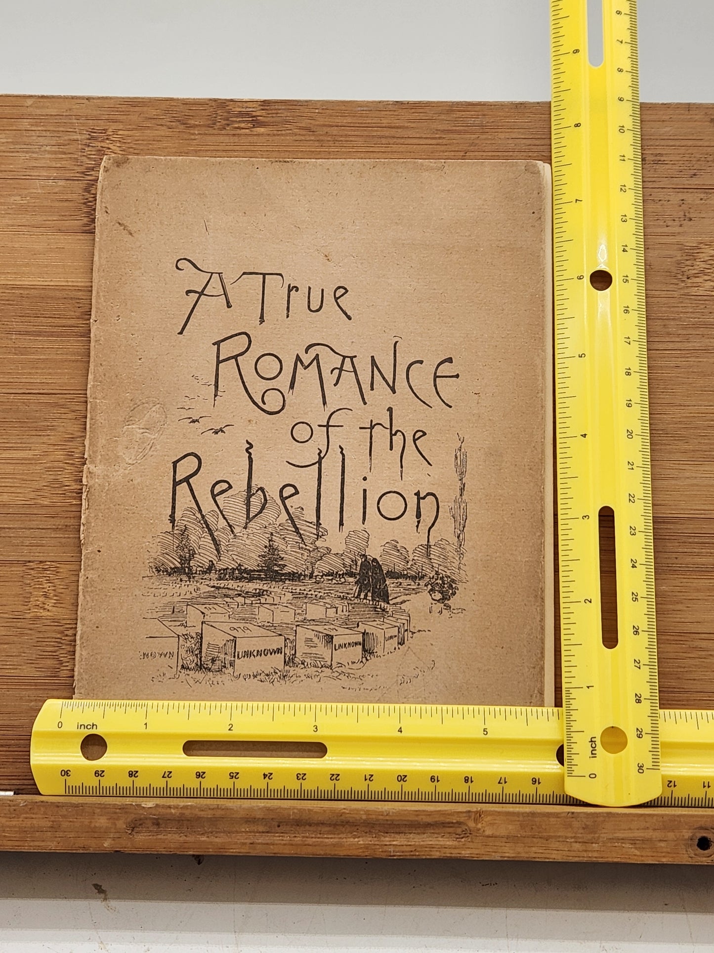 A True Romance of the Rebellion - 19th-century American Civil War Booklet