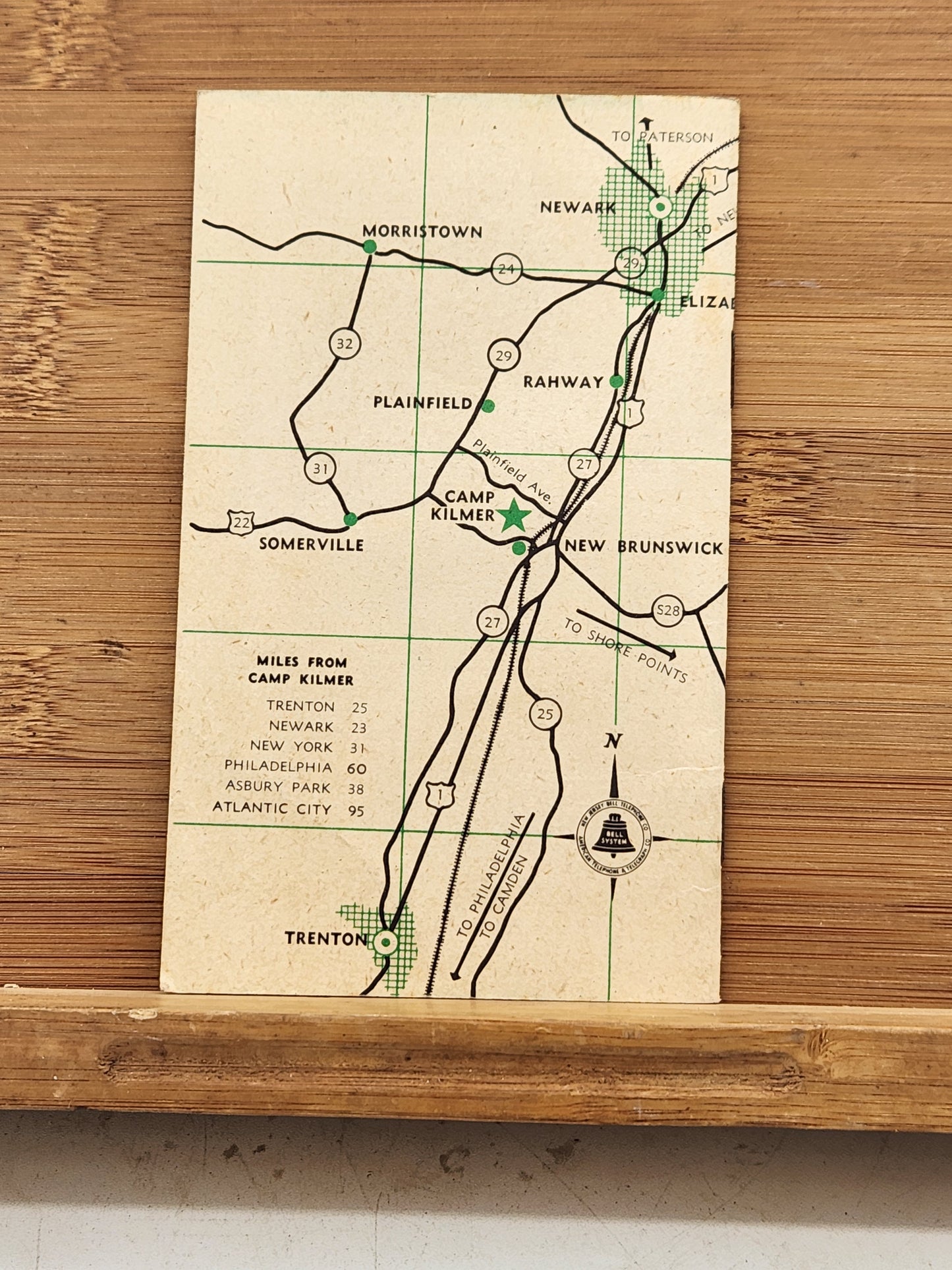 Vintage Guide for Camp Kilmer