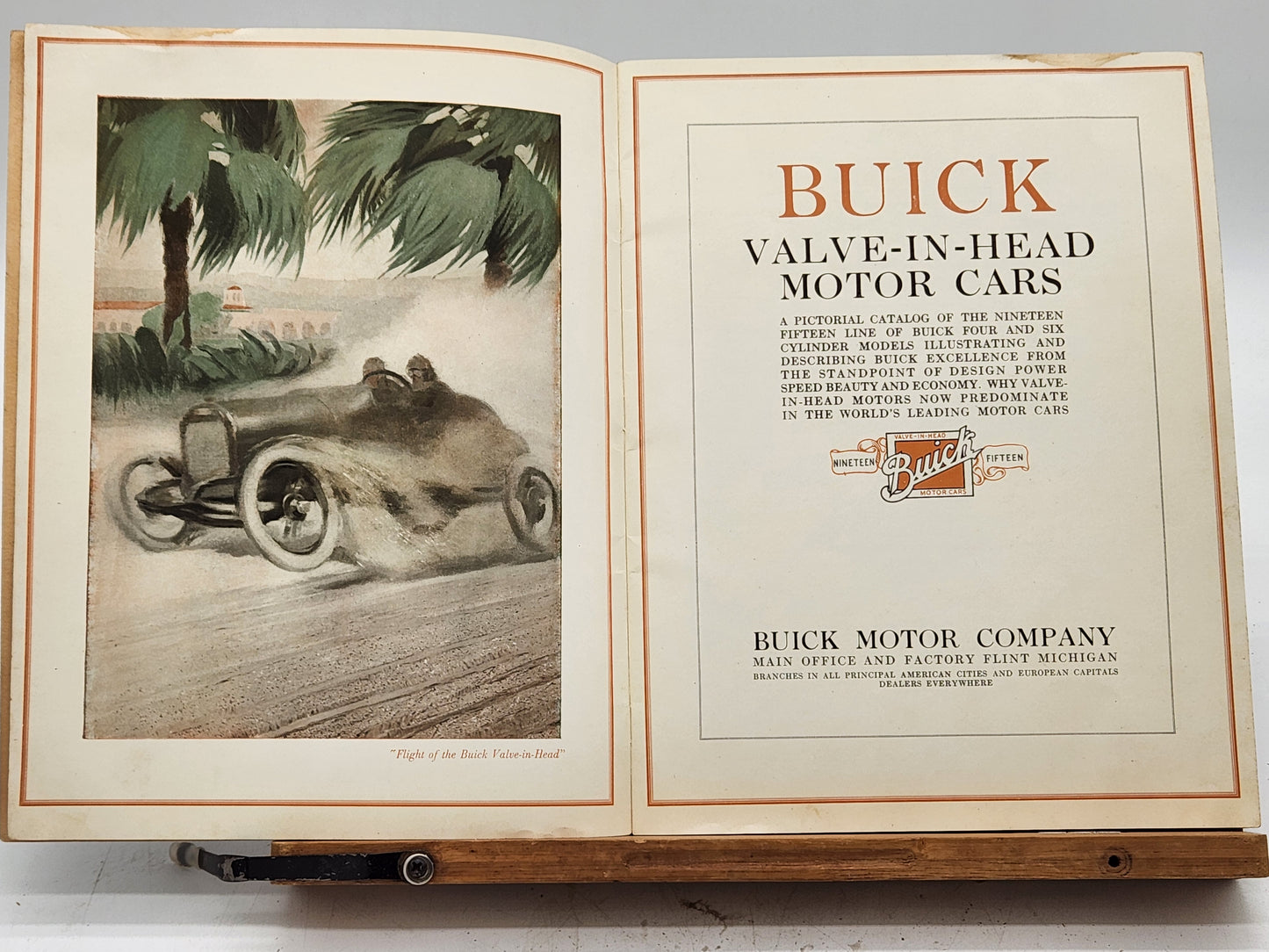 Advertisement for Buick Motor Cars from 1915