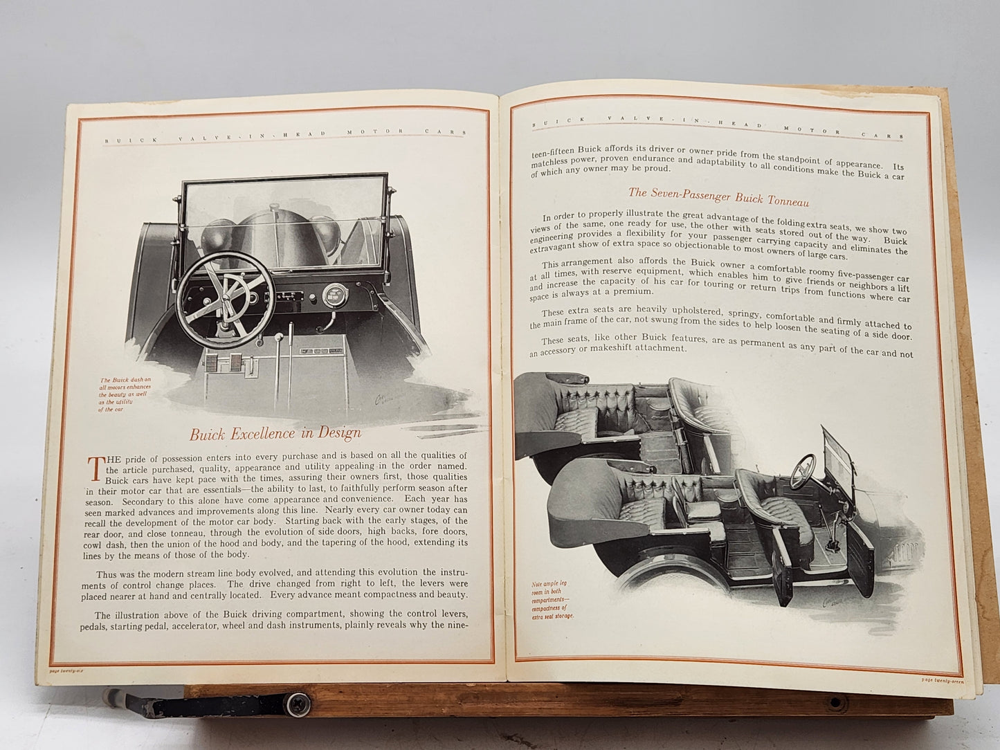 Advertisement for Buick Motor Cars from 1915