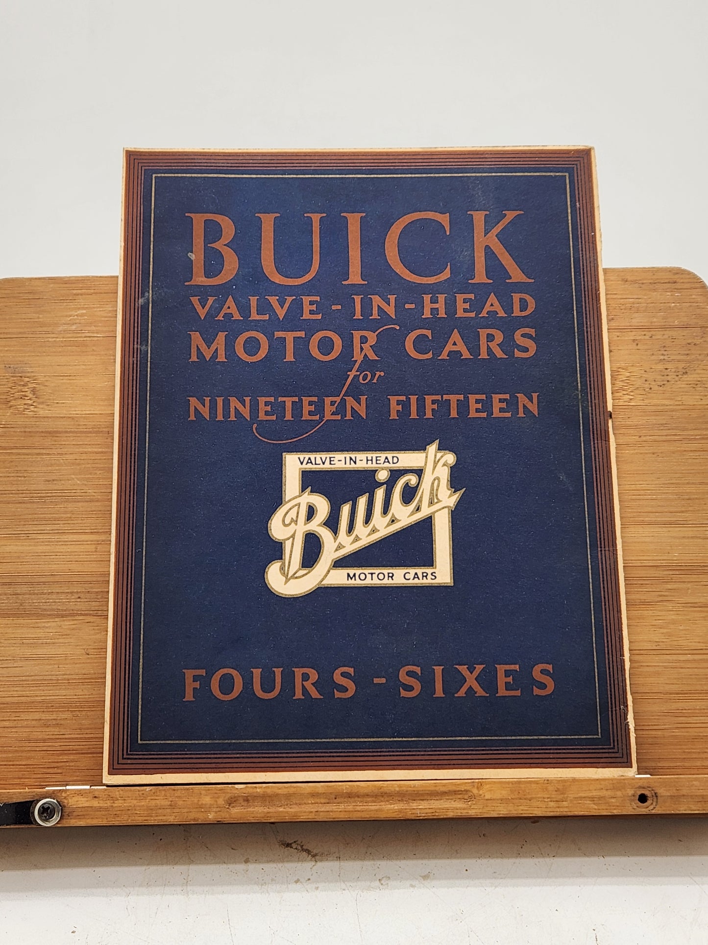 Advertisement for Buick Motor Cars from 1915