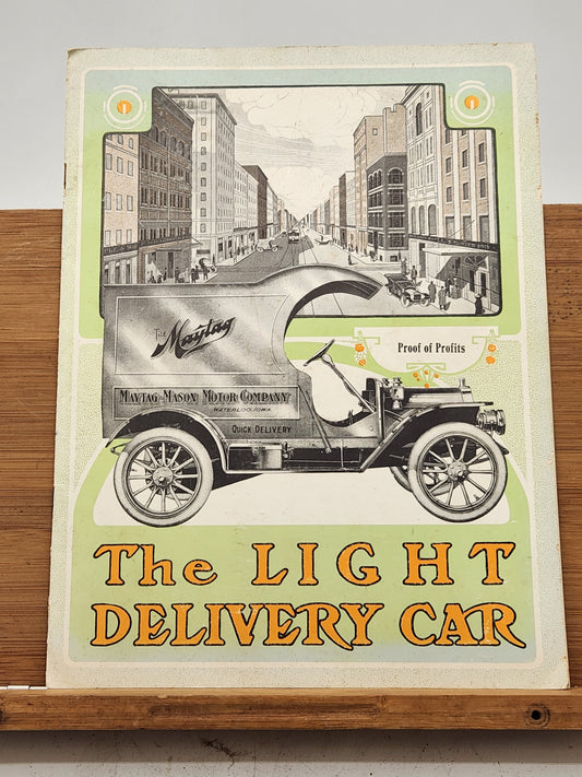 Maytag-Mason Motor Company's Light Delivery Car Catalogue