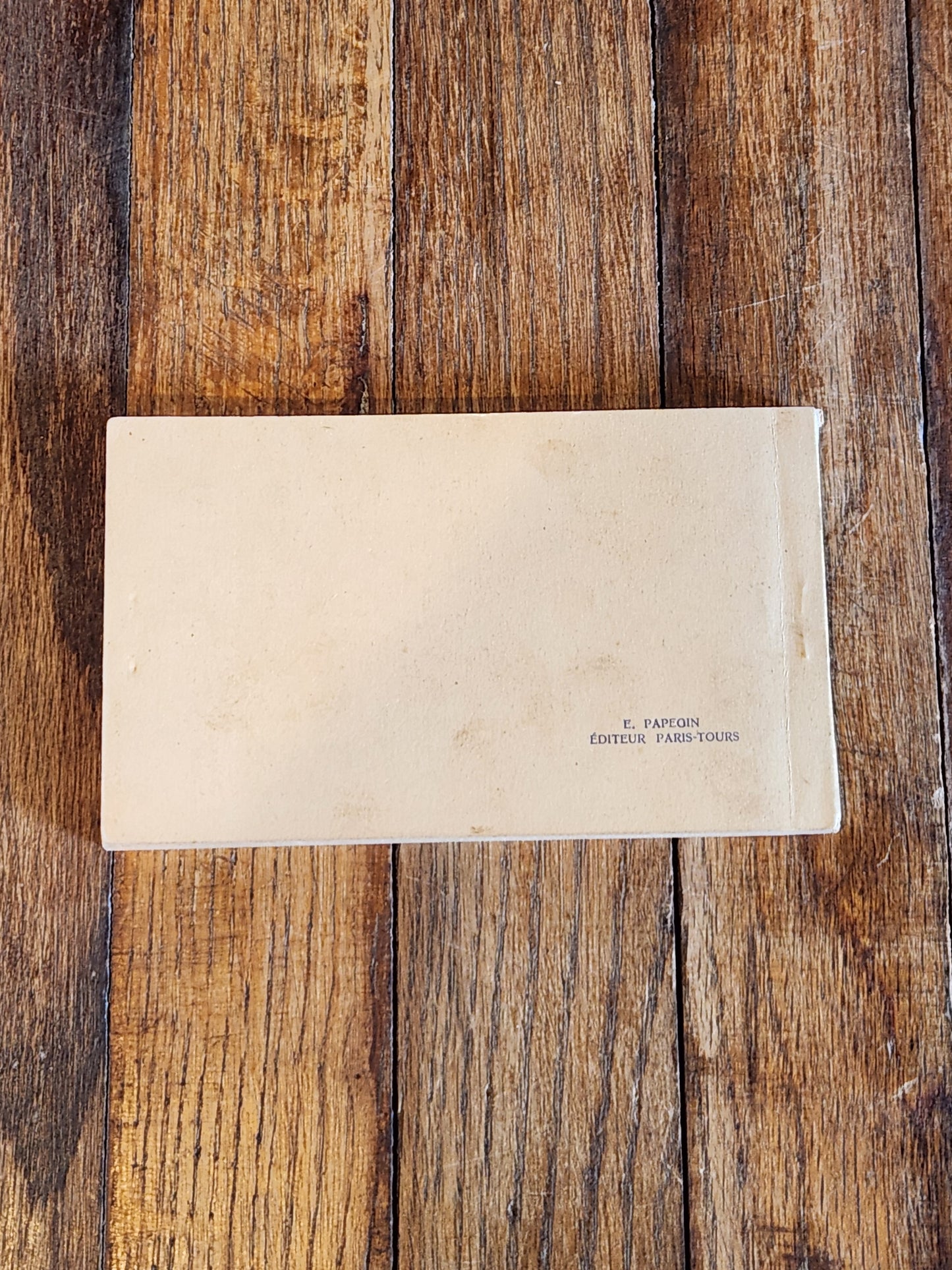 Antique French Booklet "Portraits Historiques" 20 Detachable Cards – Châteaux de la Loire – E. Papeoin Paris Tours