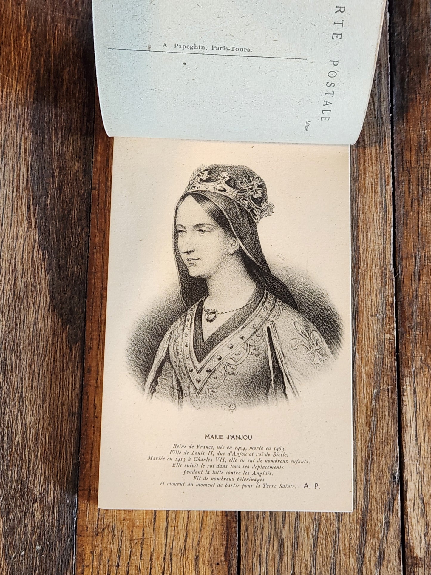 Antique French Booklet "Portraits Historiques" 20 Detachable Cards – Châteaux de la Loire – E. Papeoin Paris Tours