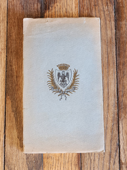 1921 Nice Travel Guide – Syndicat d’Initiative Brochure “Reine de la Côte d’Azur” – French Riviera Ephemera