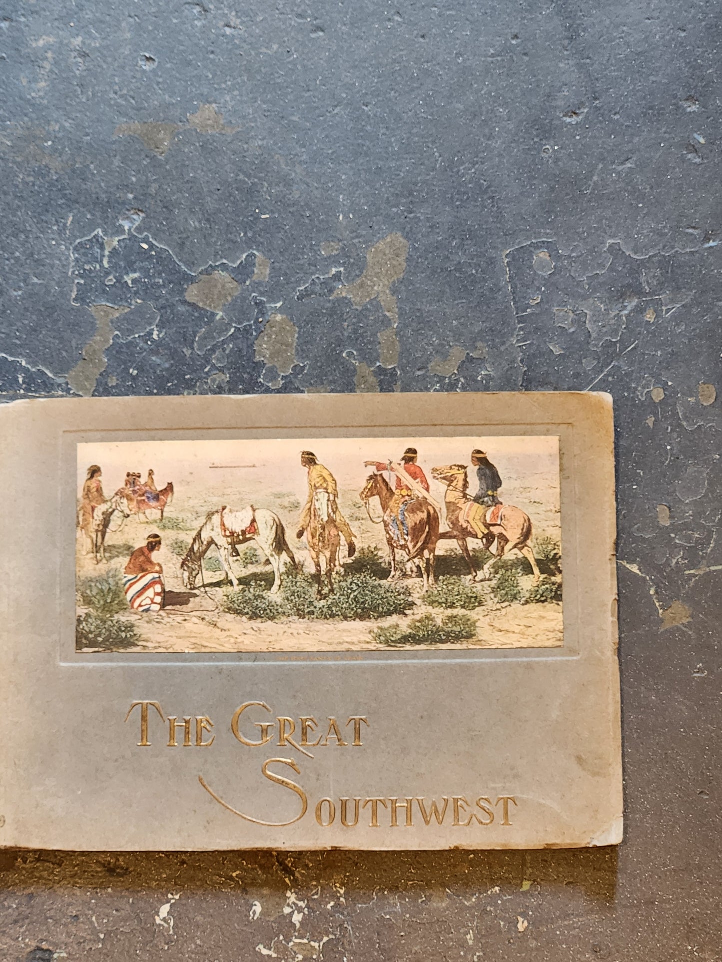 The Great Southwest Along the Santa Fe – Fred Harvey 9th Edition Antique Travel Booklet c.1910s