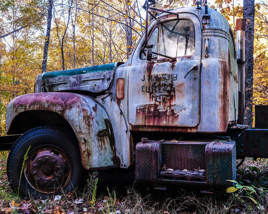 Truck in Western Carolina