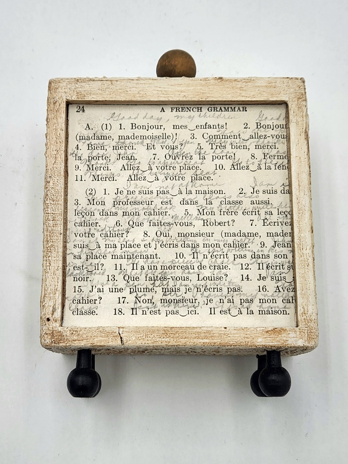 Assemblage Art - Heart in Hand, Sisters