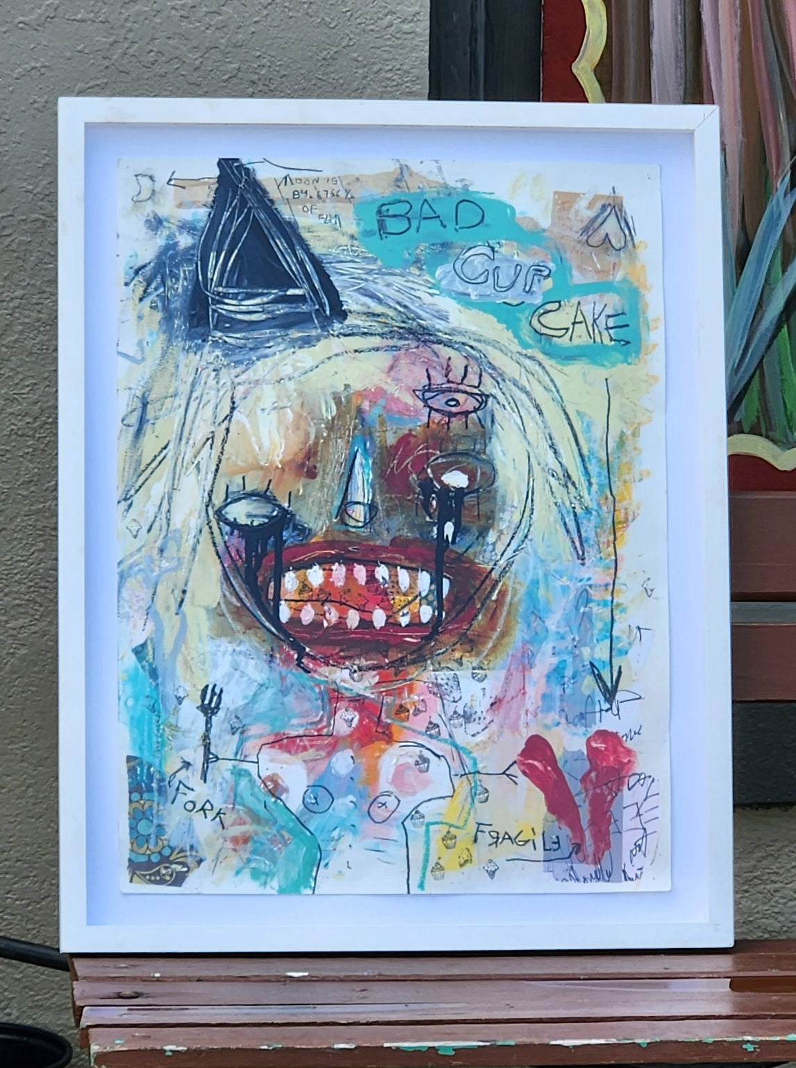 Bad Cupcake - Original Art by Lana Guerra