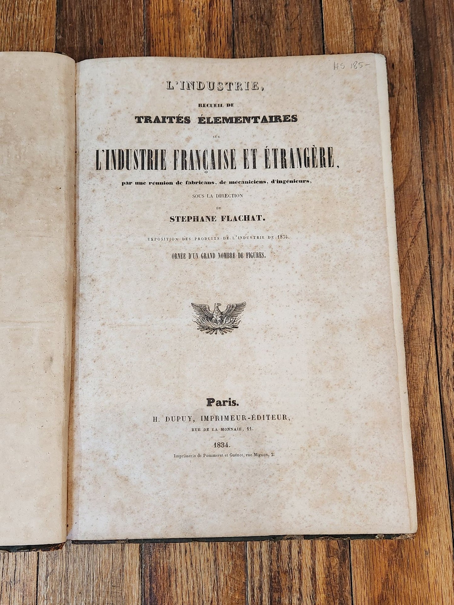 L'Industrie, Recueil de Traites Elementaires sur L'Industrie Francaise et Etrangere