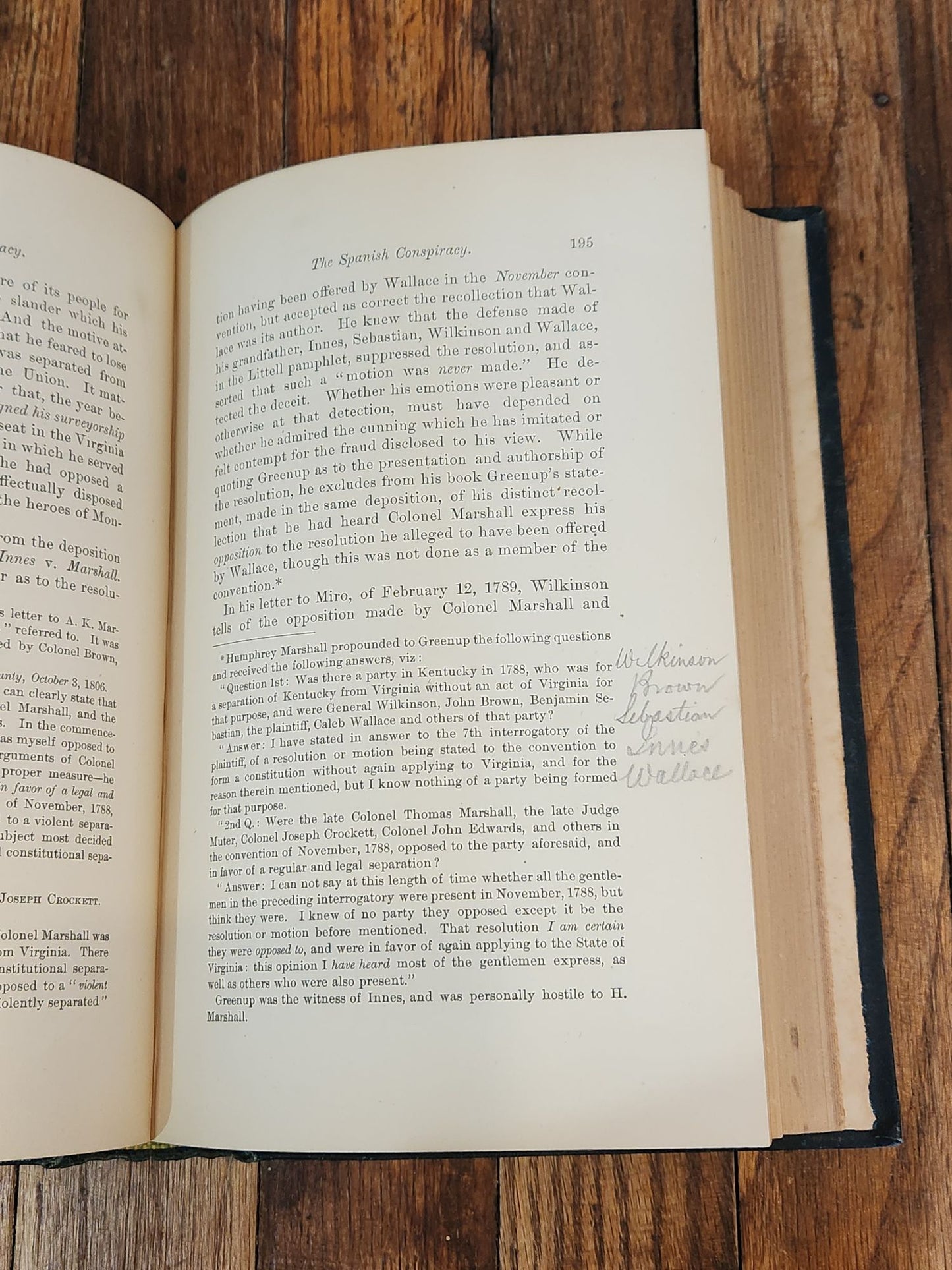 The Spanish Conspiracy