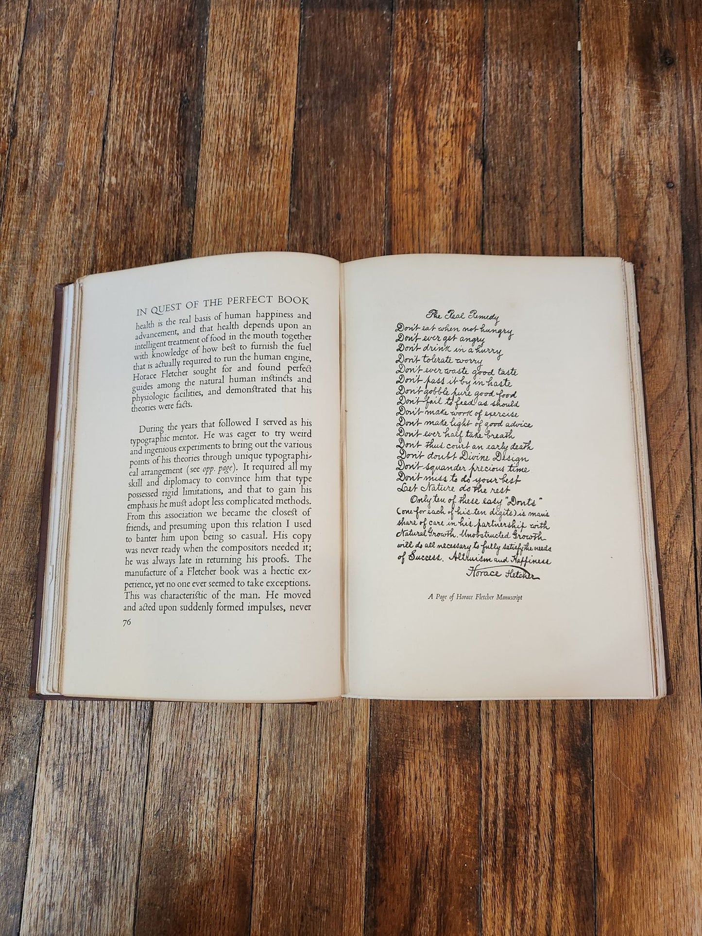 In Quest of the Perfect Book