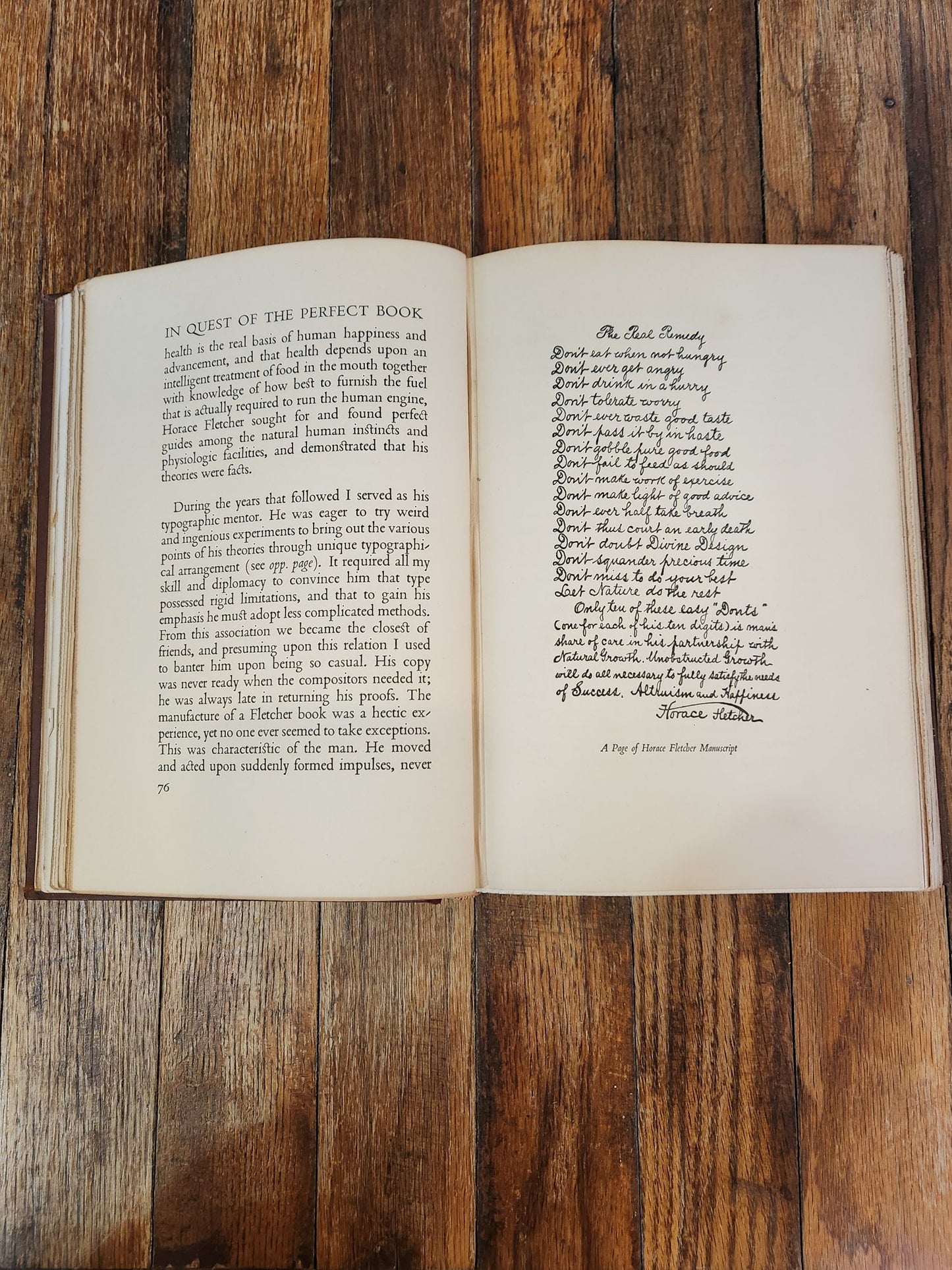 In Quest of the Perfect Book