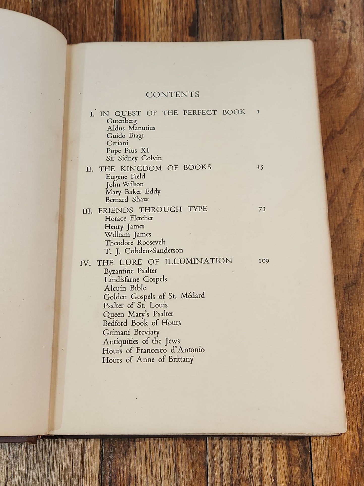 In Quest of the Perfect Book