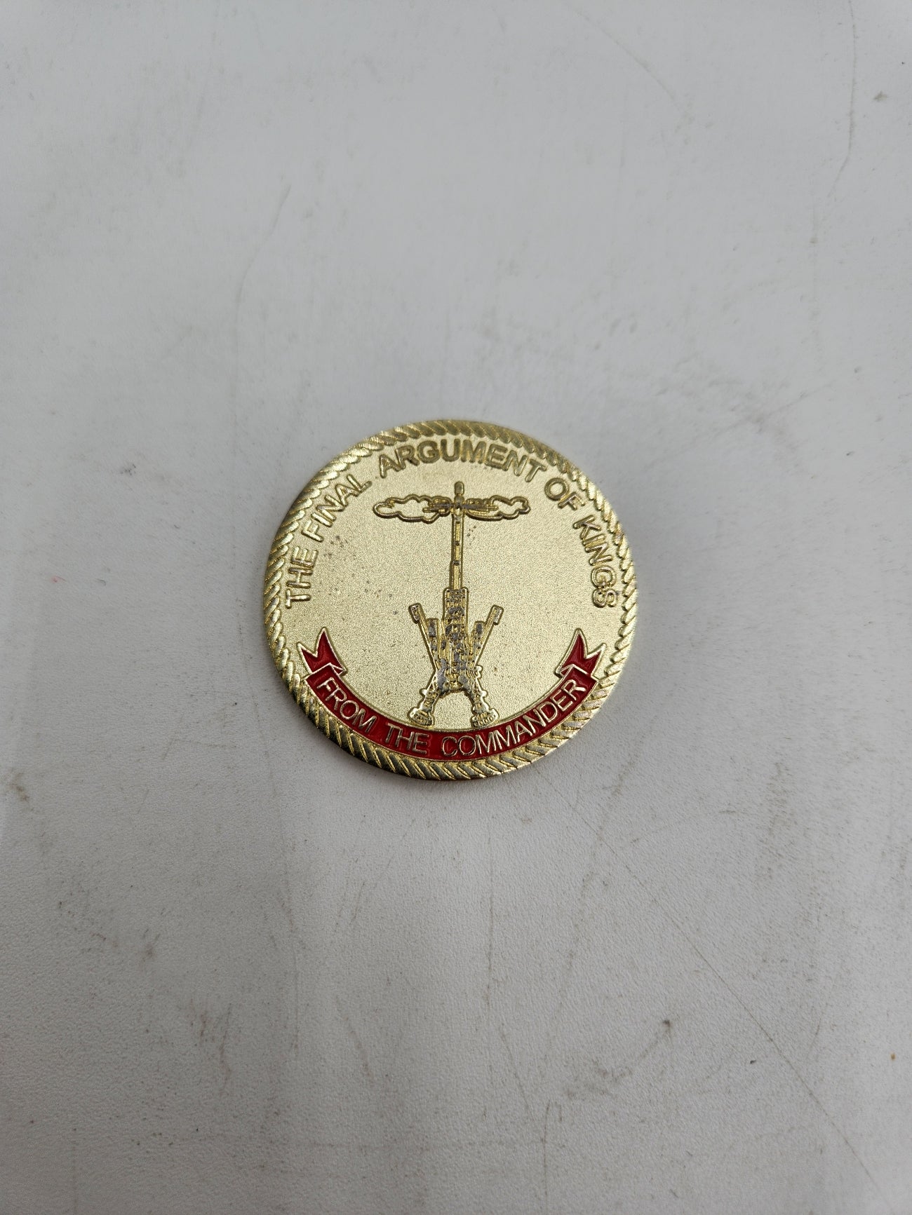 Challenge Coin - 1st Batallion 11th Marines from the Commander