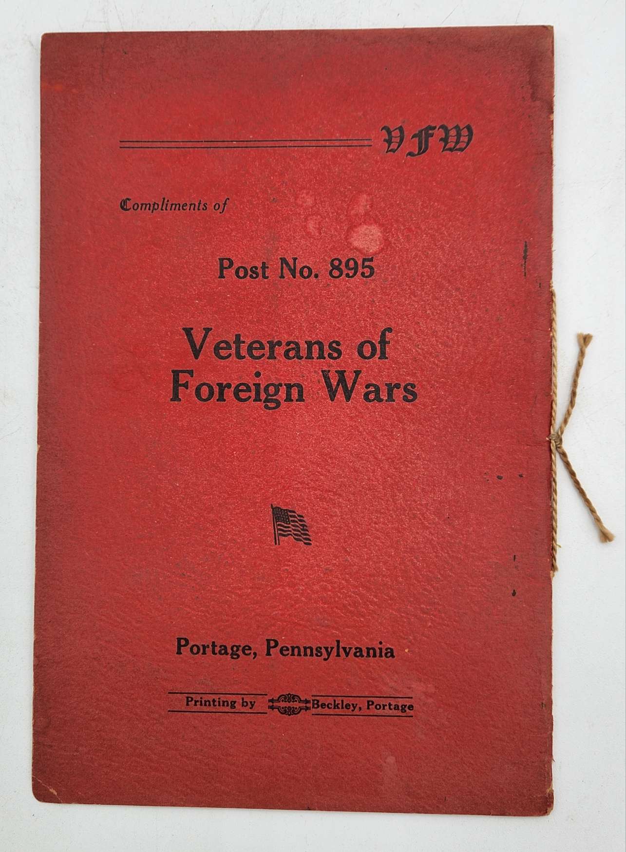 1942 Firemen's Celebration Official Program