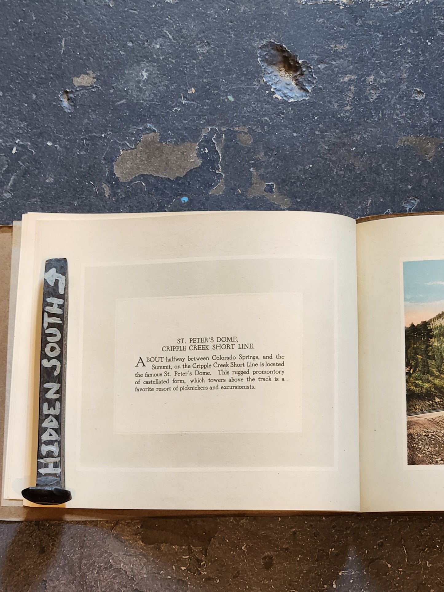 Antique The Pike’s Peak Region Scenic Gems Souvenir Photo Booklet – H. H. Tammen Co. Denver – c.1910s–20s