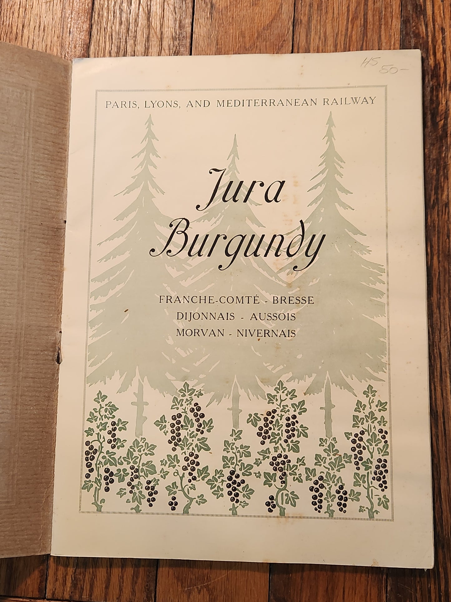 Atlas P.L.M. Jura, Burgundy Booklet