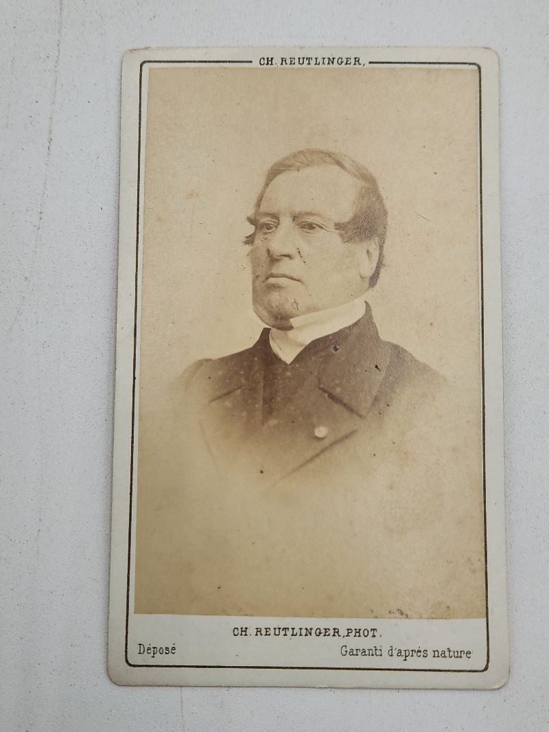 Portrait of Saint-Marc Girardin Carte De Visite CDV Photo