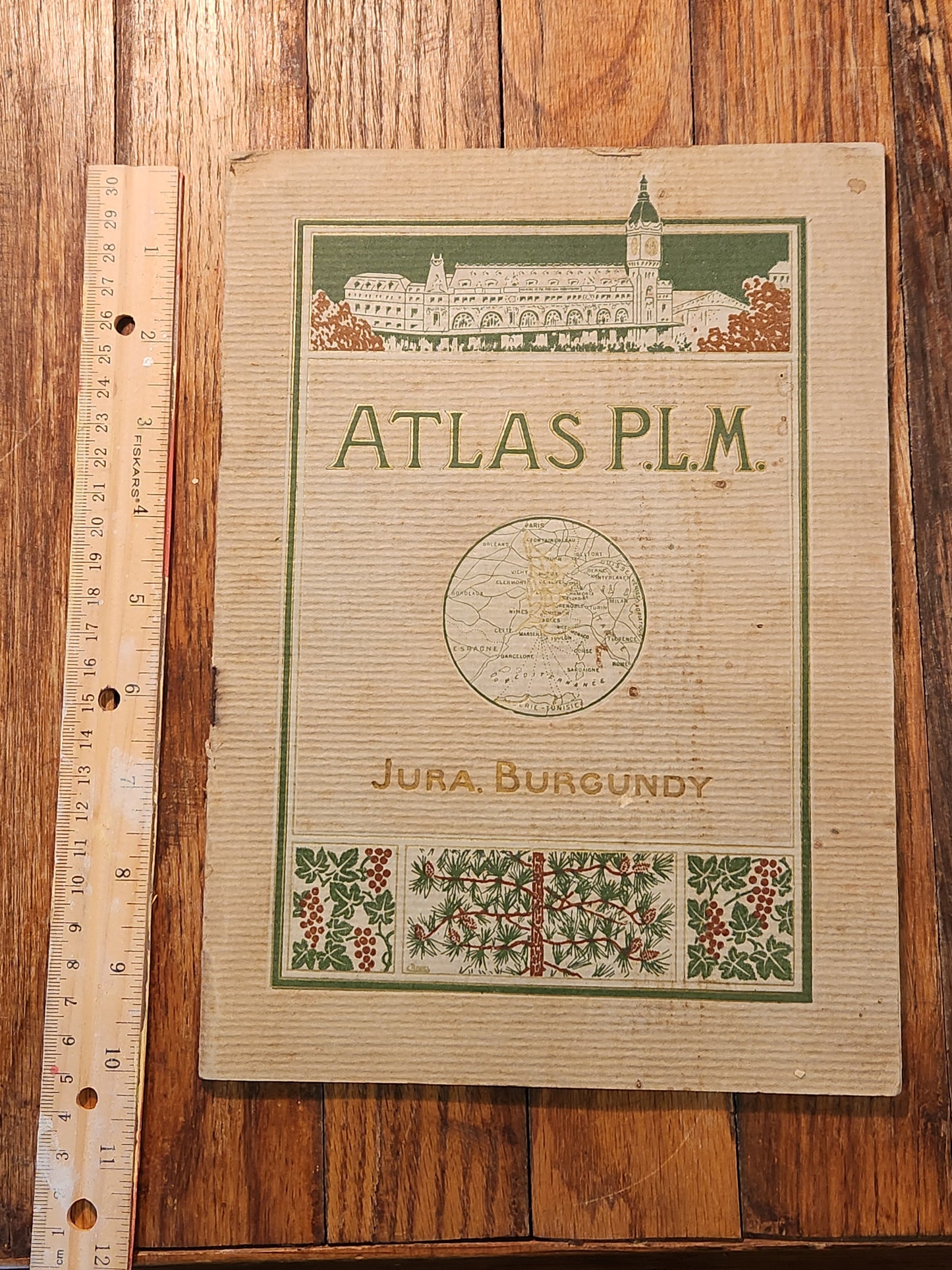 Atlas P.L.M. Jura, Burgundy Booklet