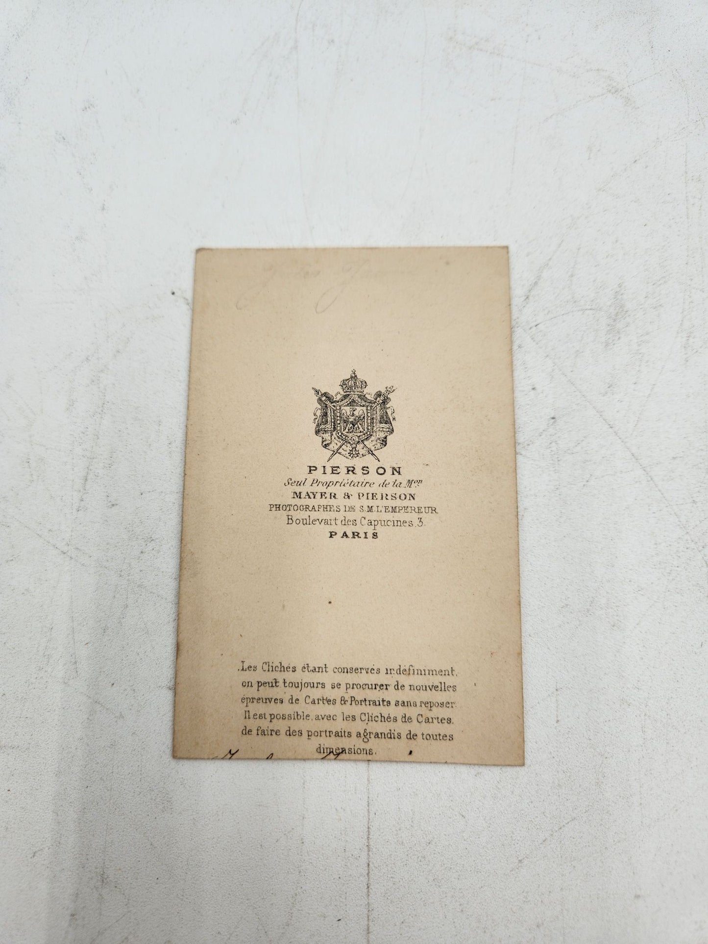 CDV Gabriel-Jules Janin