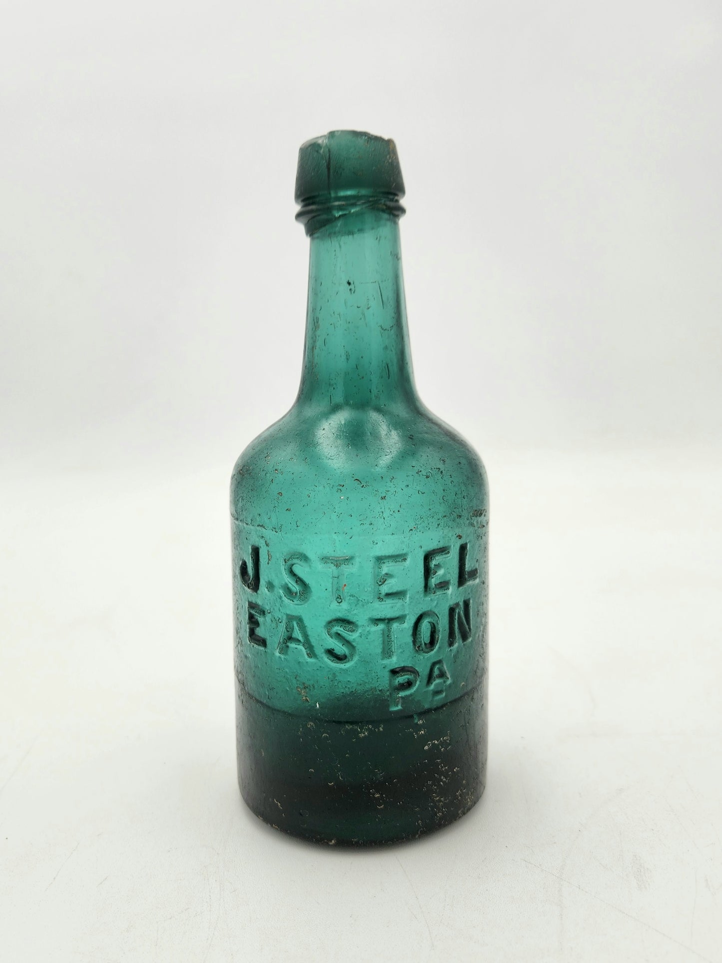 Antique J. Steel Mineral Water Bottle