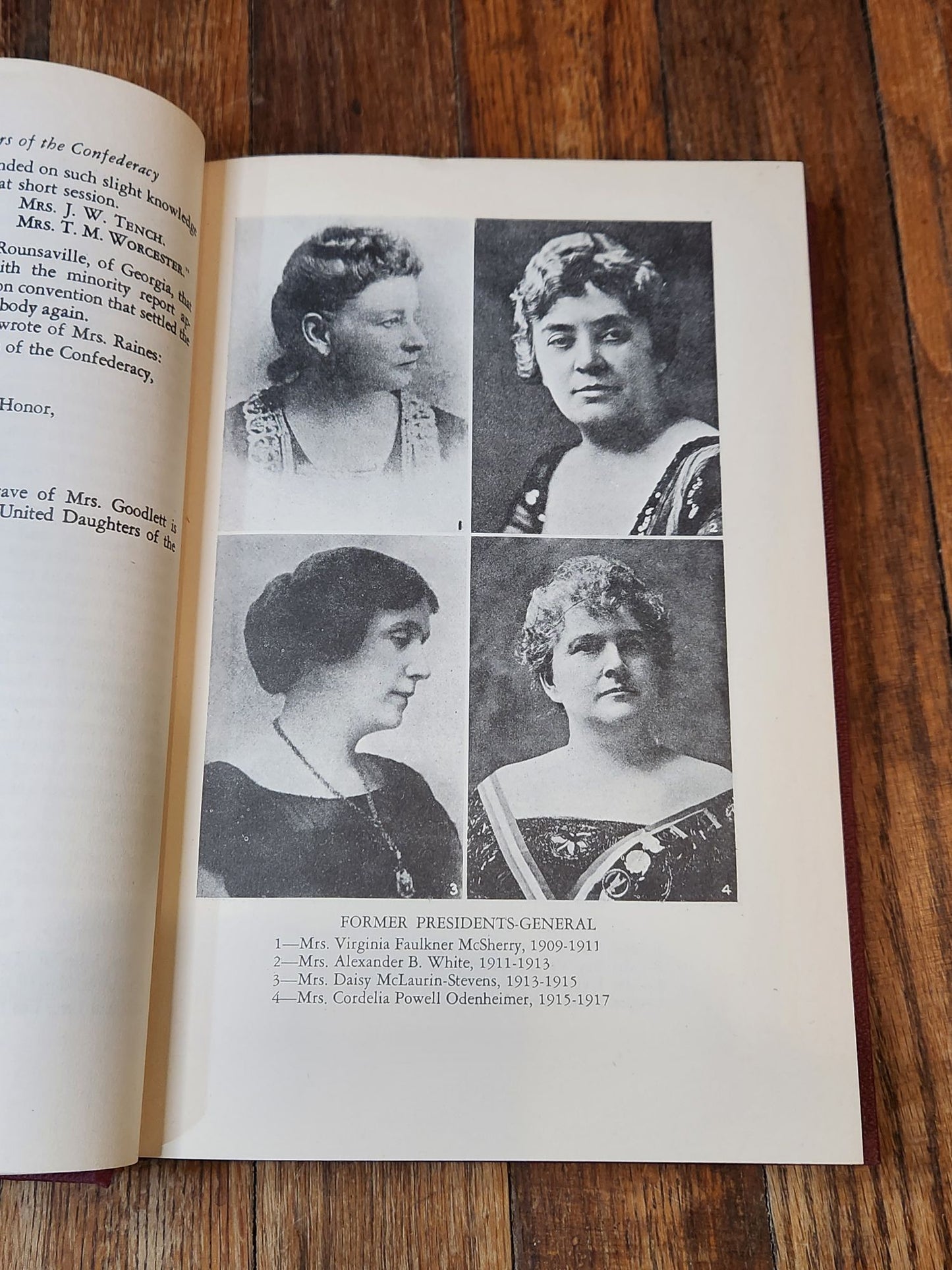 History of the United Daughters of the Confederacy 1894-1955