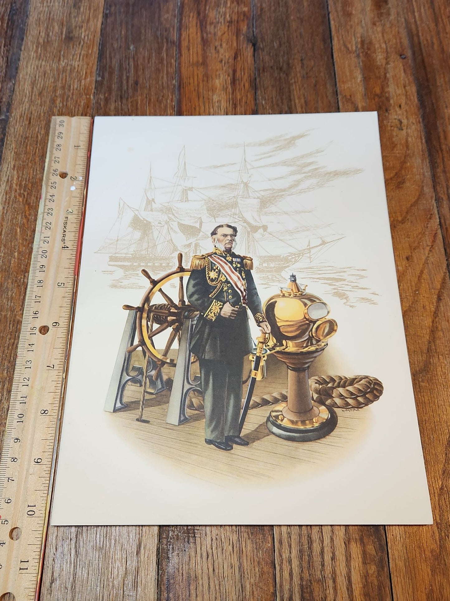 Vice Admiral J. May Holland-America Line Menu