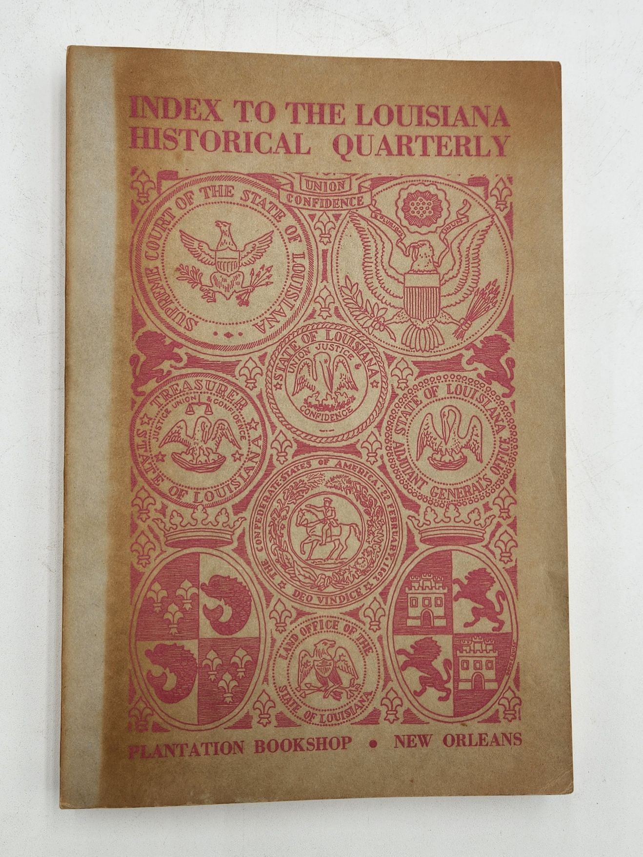 Index to the Louisiana Historical Quarterly