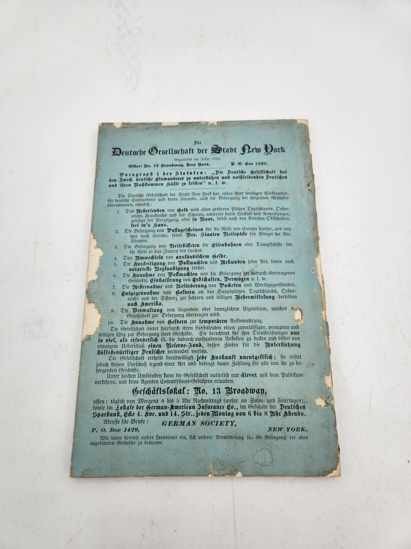 Guide for German Immigrants to the United States of America 1903 - Leitfaden für deutsche Einwanderer nach den Vereinigten Staaten von Amerika