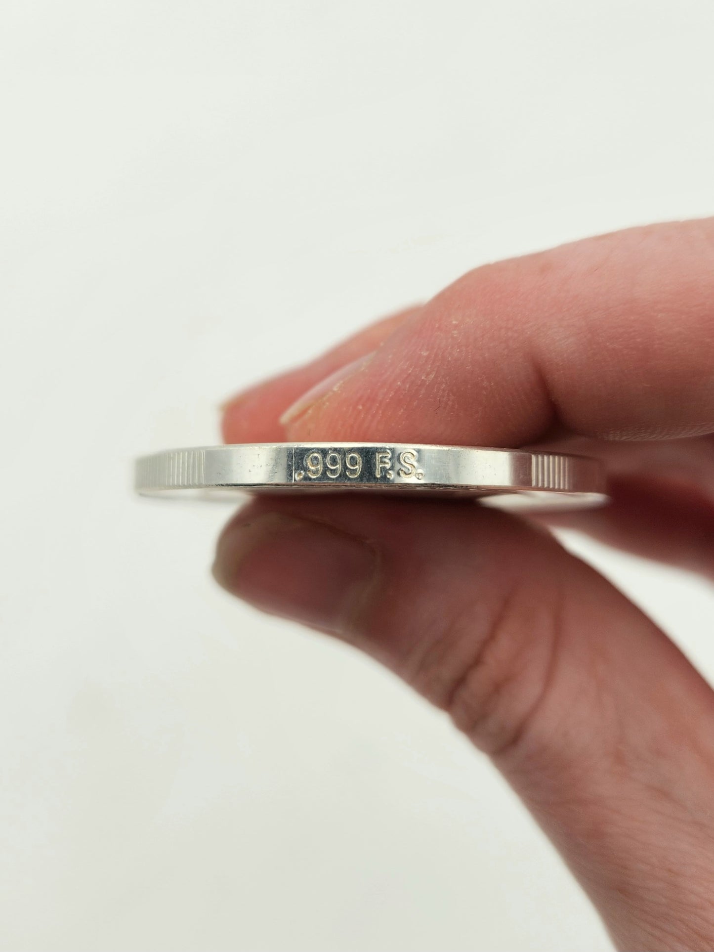 Silver Safety Coin