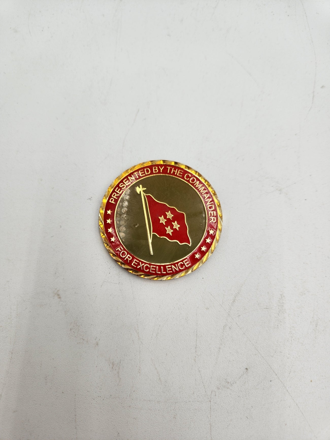 ISAF International Security Assistance Force Commander General Challenge Coin