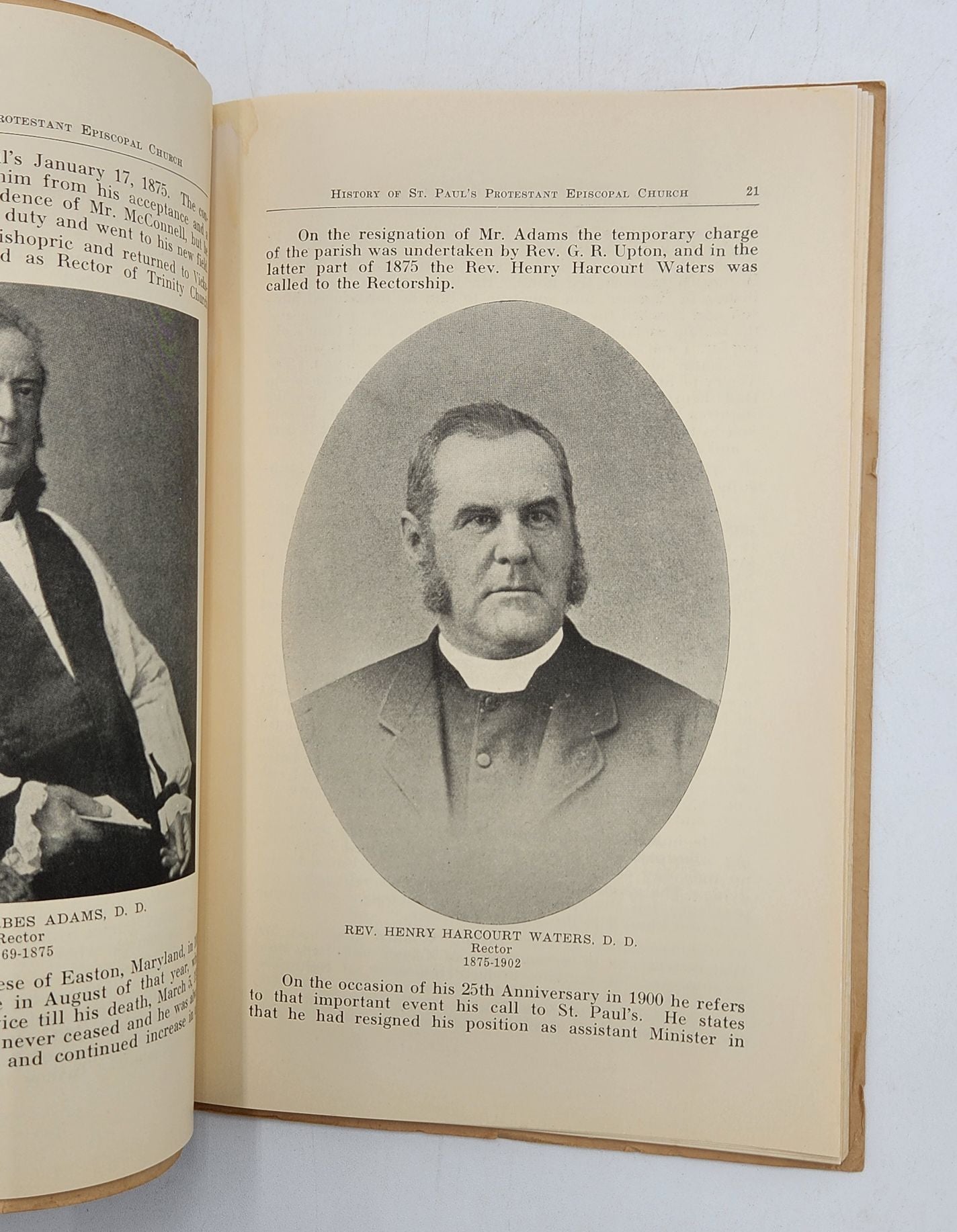A History of Saint Paul's Protestant Episcopal Church