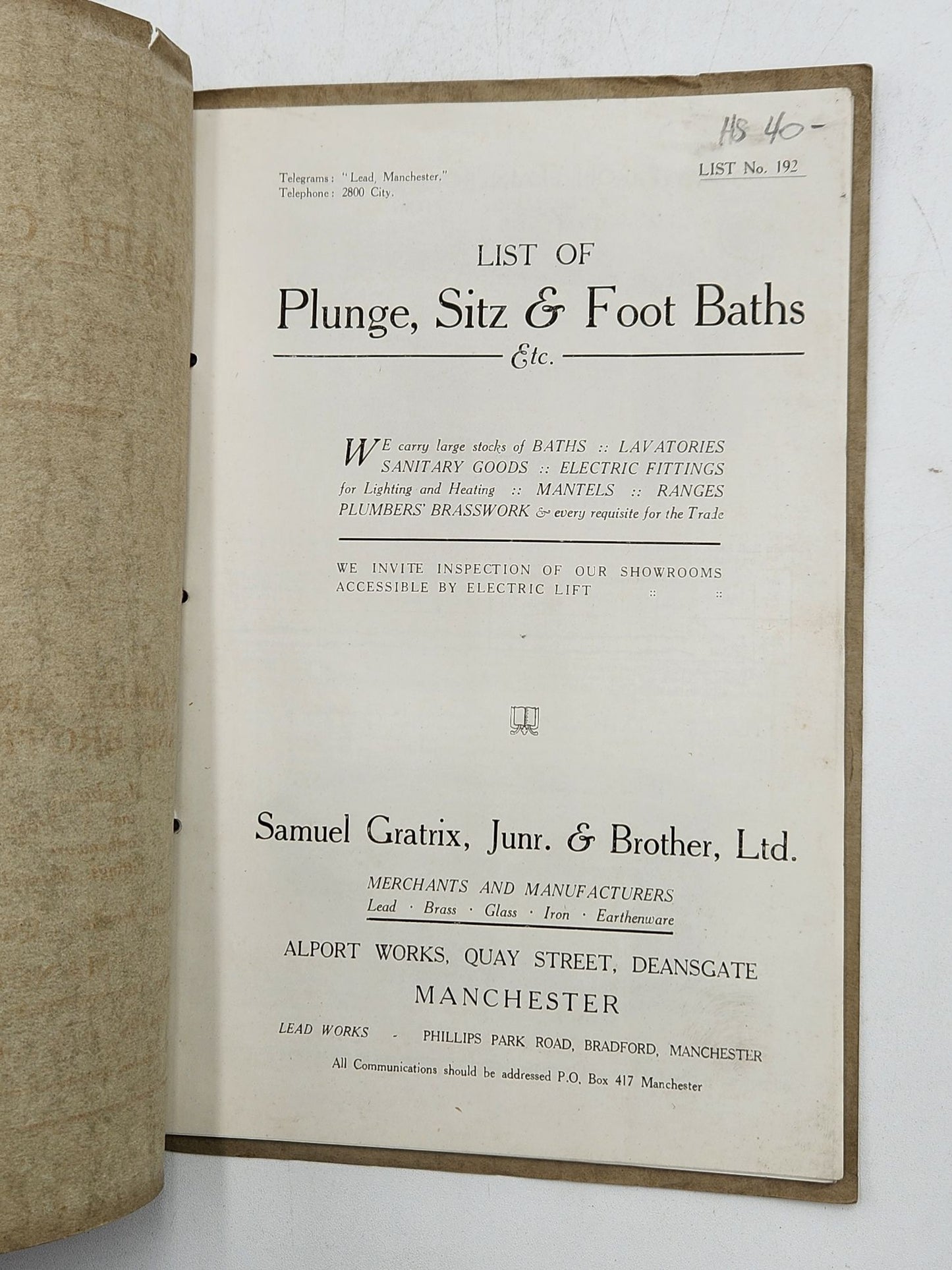 Bath Catalouge
