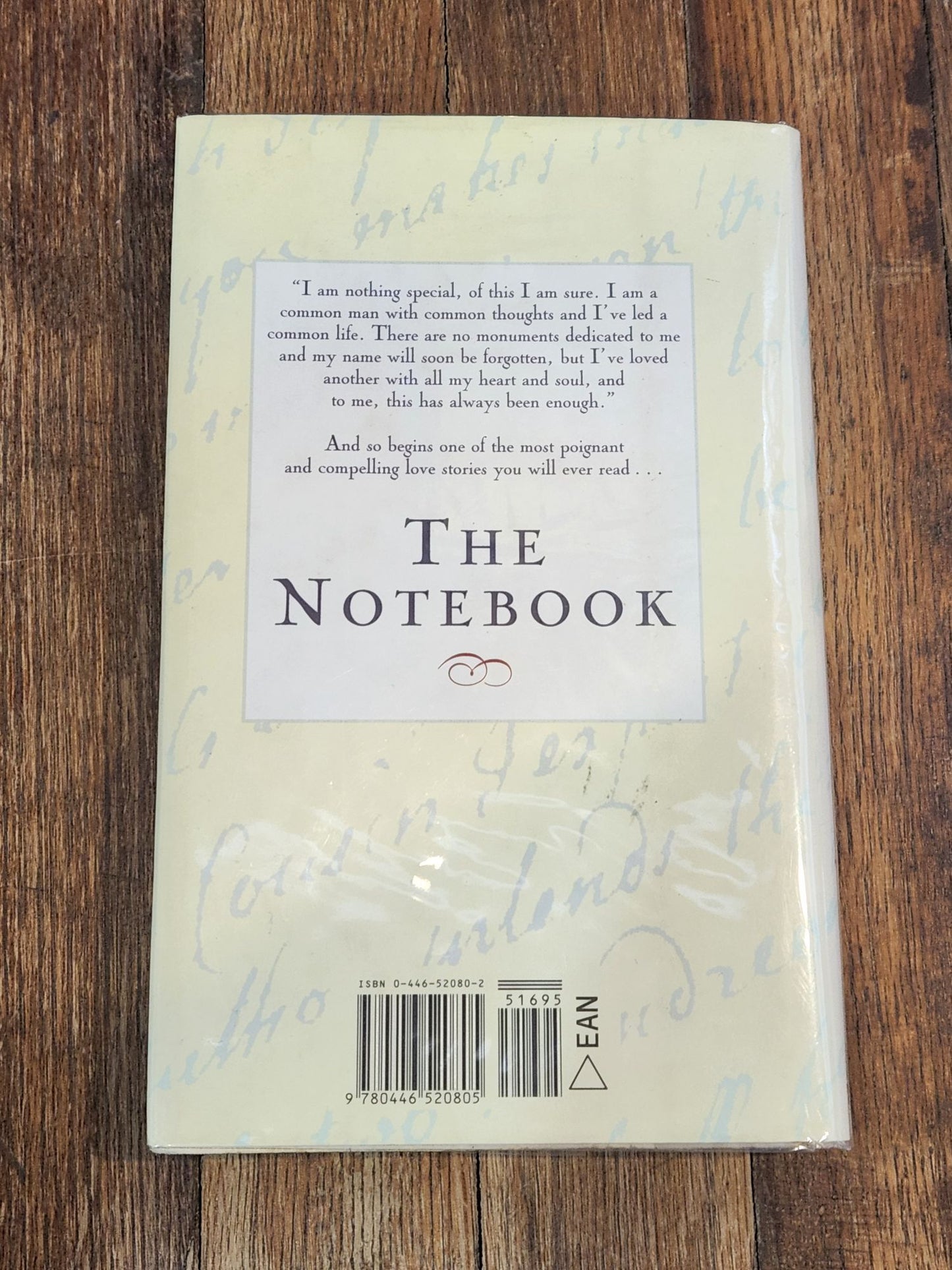 The Notebook Signed 1st Edition