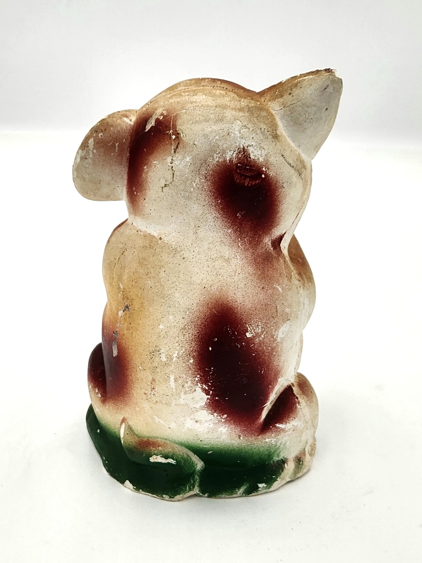 Chalkware Pig marked 1944