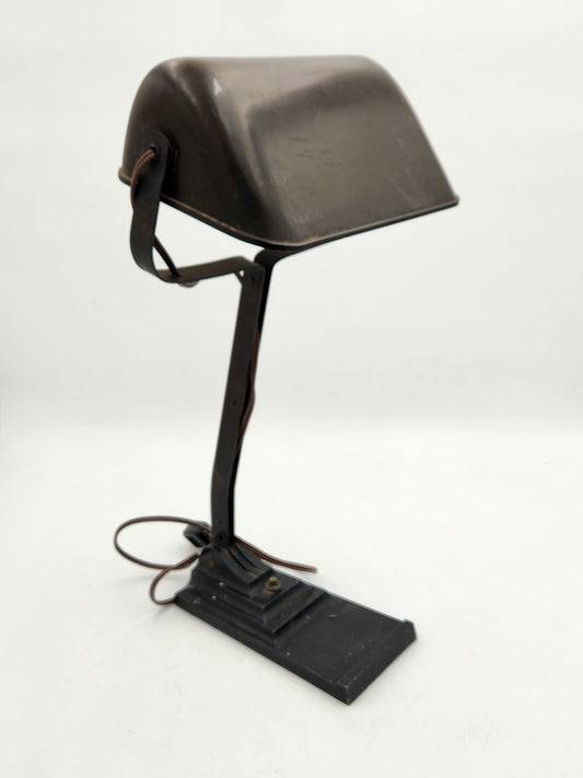 Erpe 1930s Art Deco Desk Lamp with Bakelite Shade