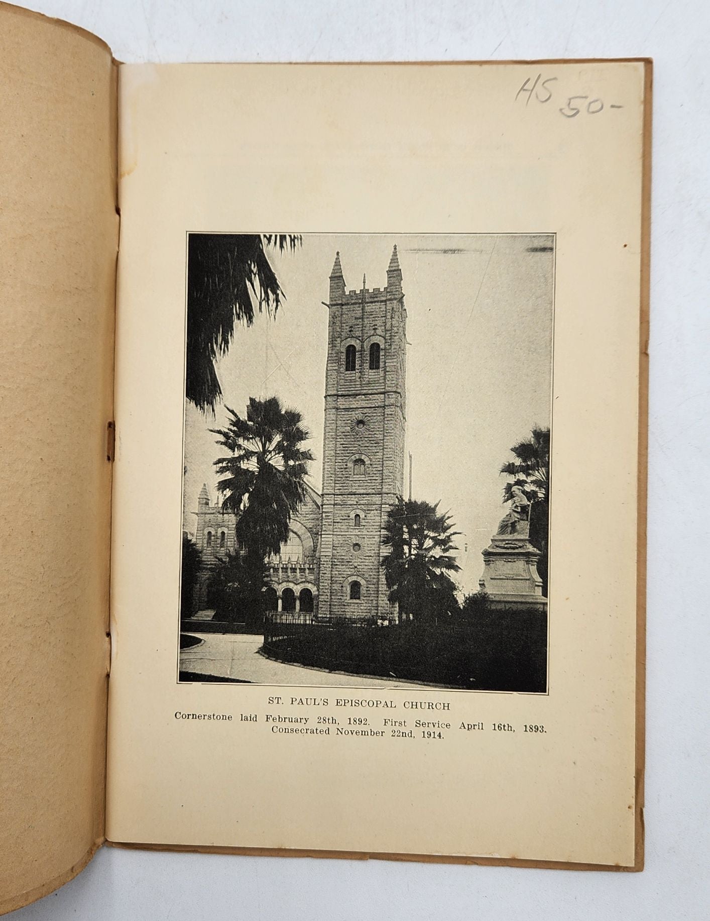 A History of Saint Paul's Protestant Episcopal Church