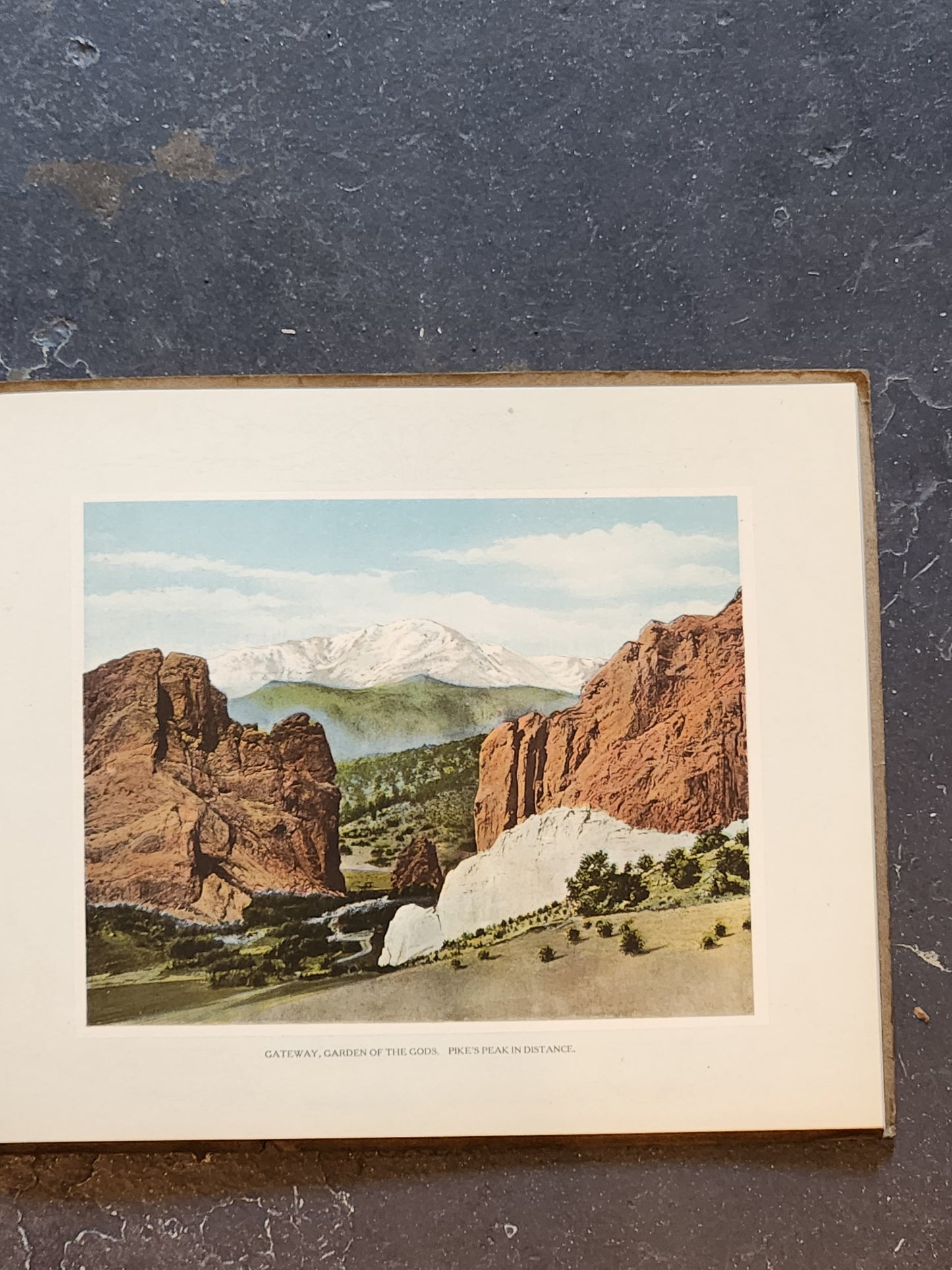 Antique The Pike’s Peak Region Scenic Gems Souvenir Photo Booklet – H. H. Tammen Co. Denver – c.1910s–20s