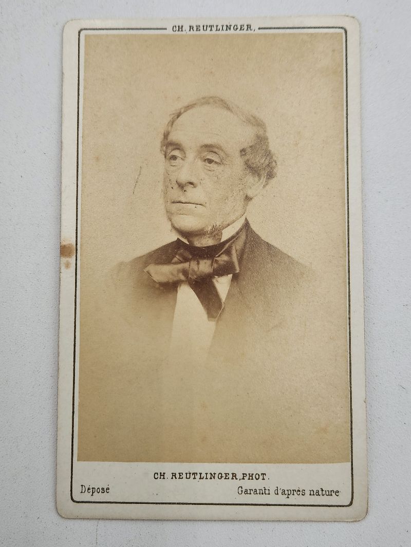 Ernest-Wilfrid Legouve Rare CDV