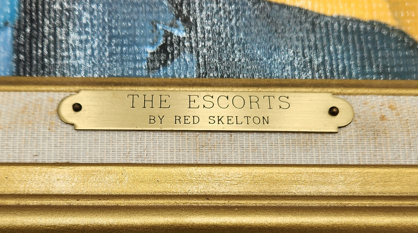 Signed, Numbered Red Skelton - The Escorts Clown Giclee