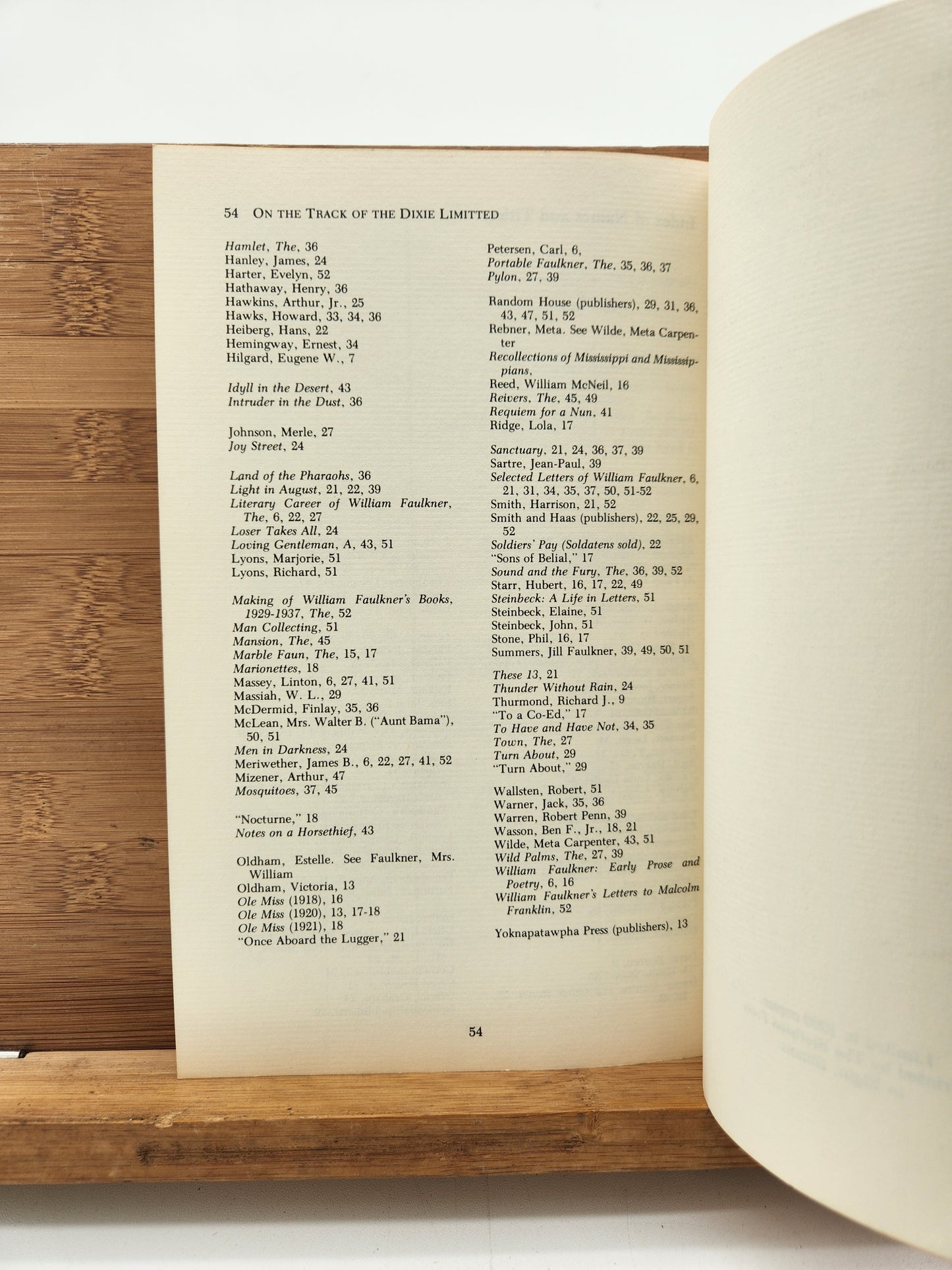 On the Track of the Dixie Limited Carl Petersen 1979 The Colophon Book Shop Faulkner Collector Notes