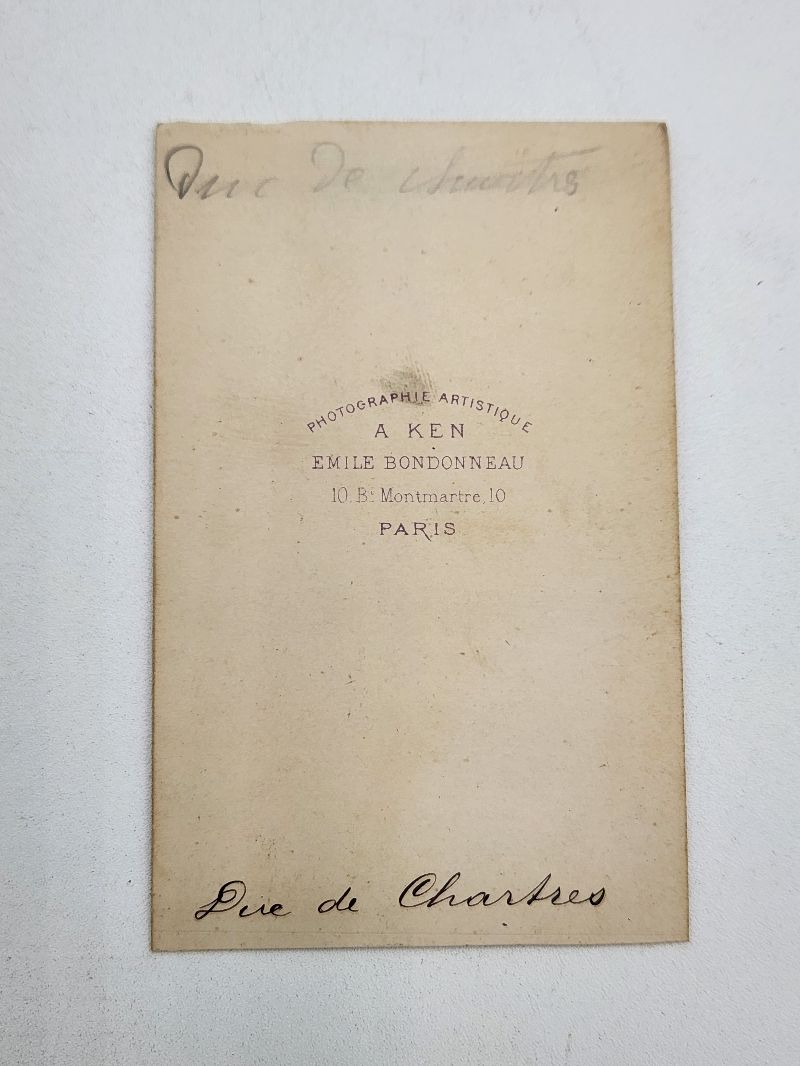 CDV Prince Robert Duke of Chartres