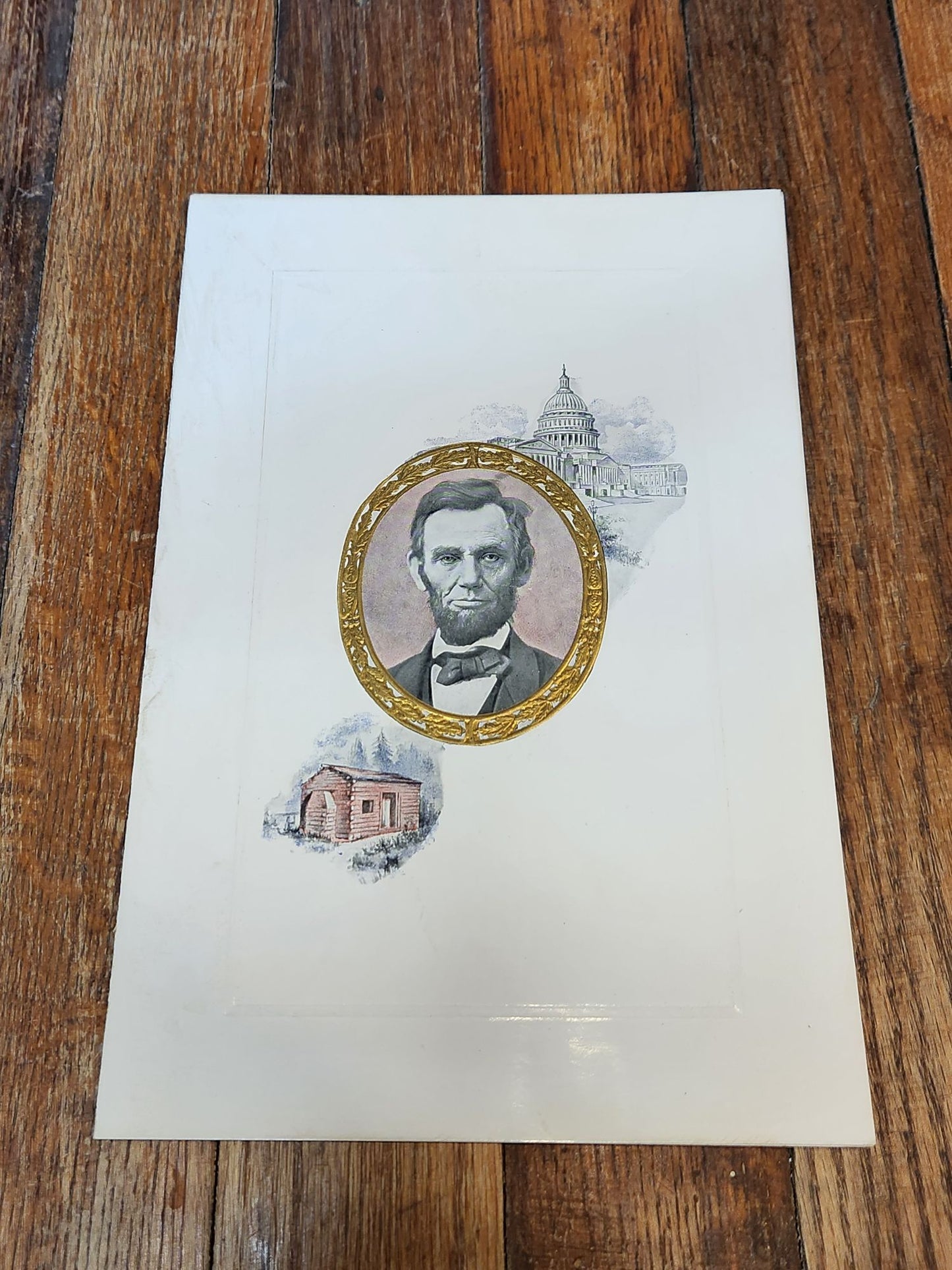 Lincoln's Birthday Dinner Menu 1958