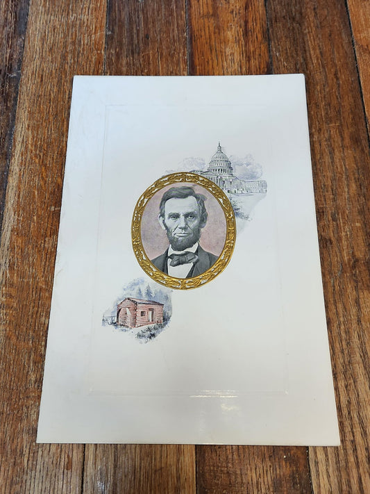 Lincoln's Birthday Dinner Menu 1958