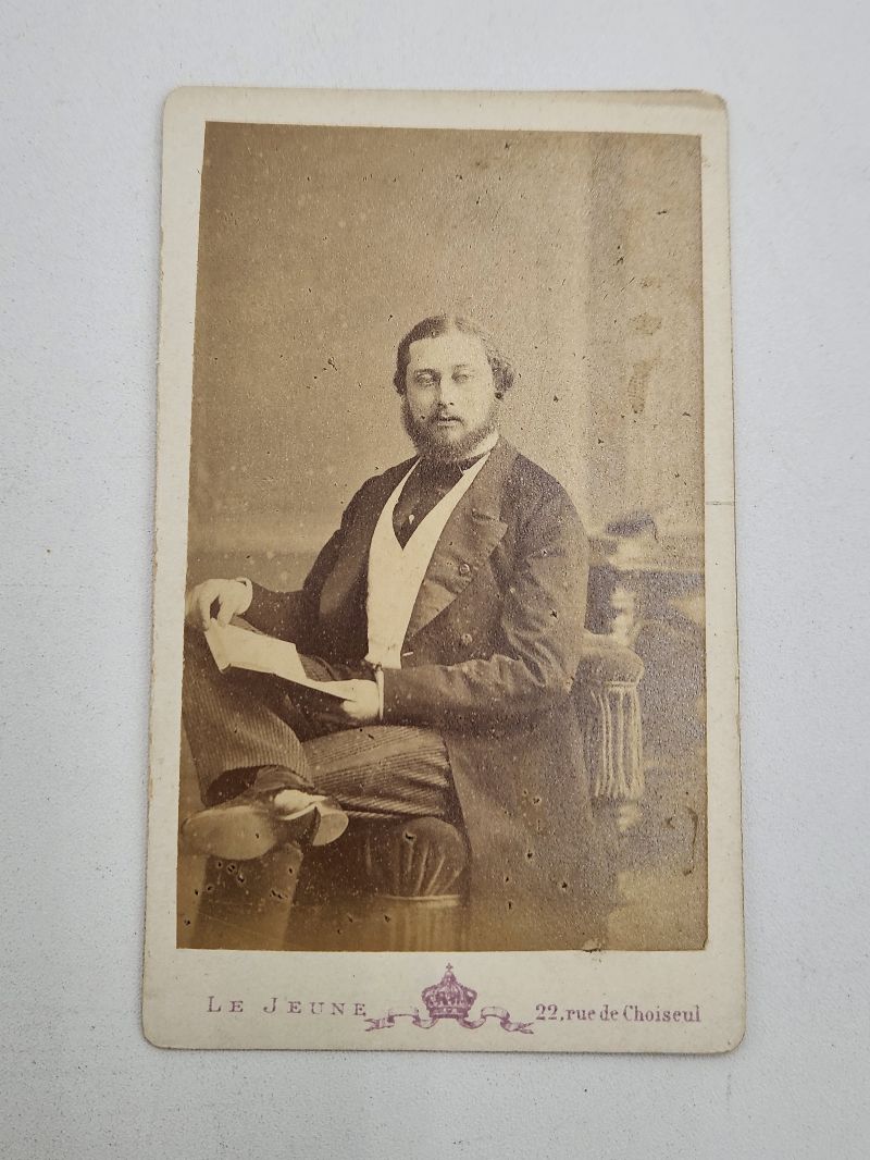 Prince of Wales Future Edward VII CDV Photo 1870