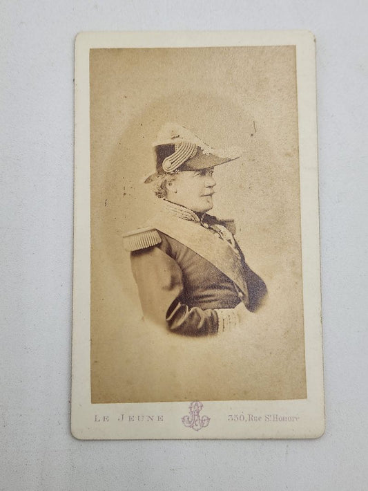 Rare CDV of François Marcellin Certain de Canrobert