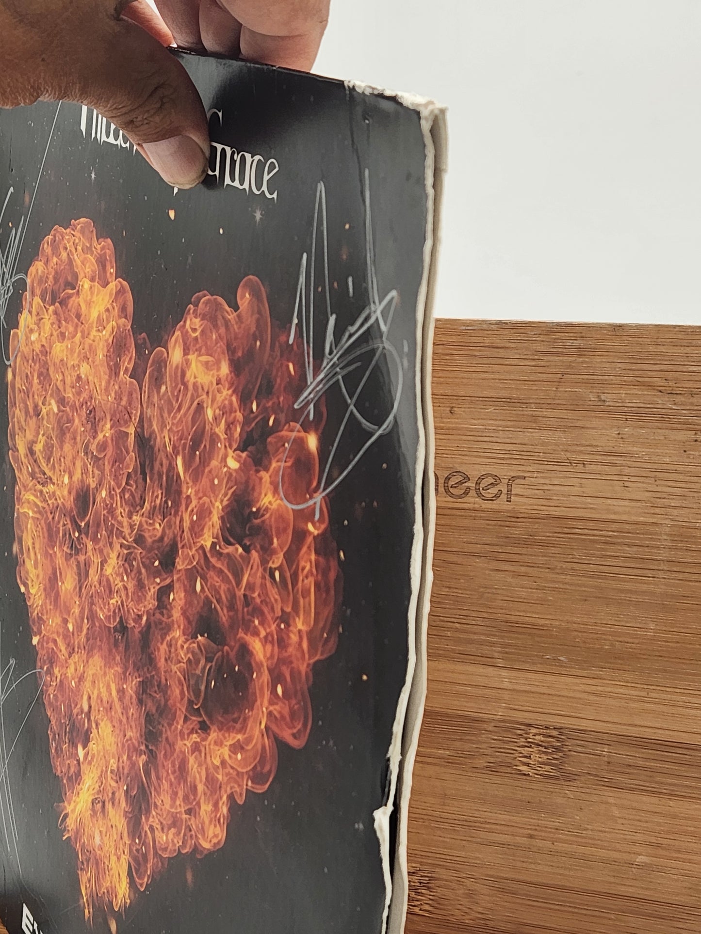 Three Days Grace – Explosions – Signed Orange Vinyl LP – Autographed by Full Band – RCA 2022